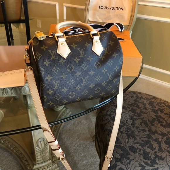 Louis Vuitton Handbags - Louis Vuitton Speedy Bandolier 25